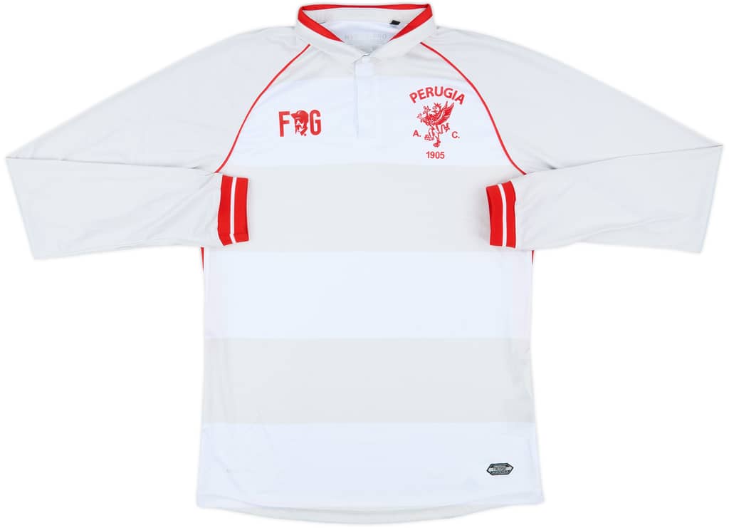 2018-19 Perugia Away L/S Shirt - 7/10 - (M)