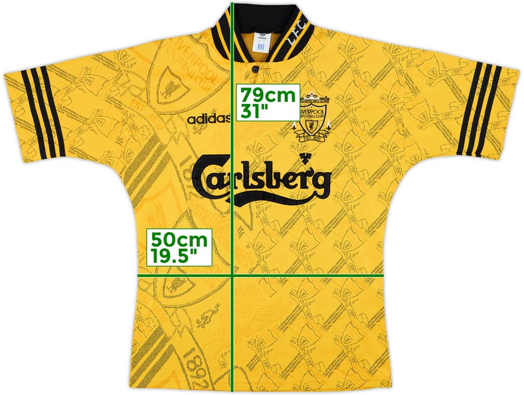 1994-96 Liverpool Third Shirt - 8/10 - (M)