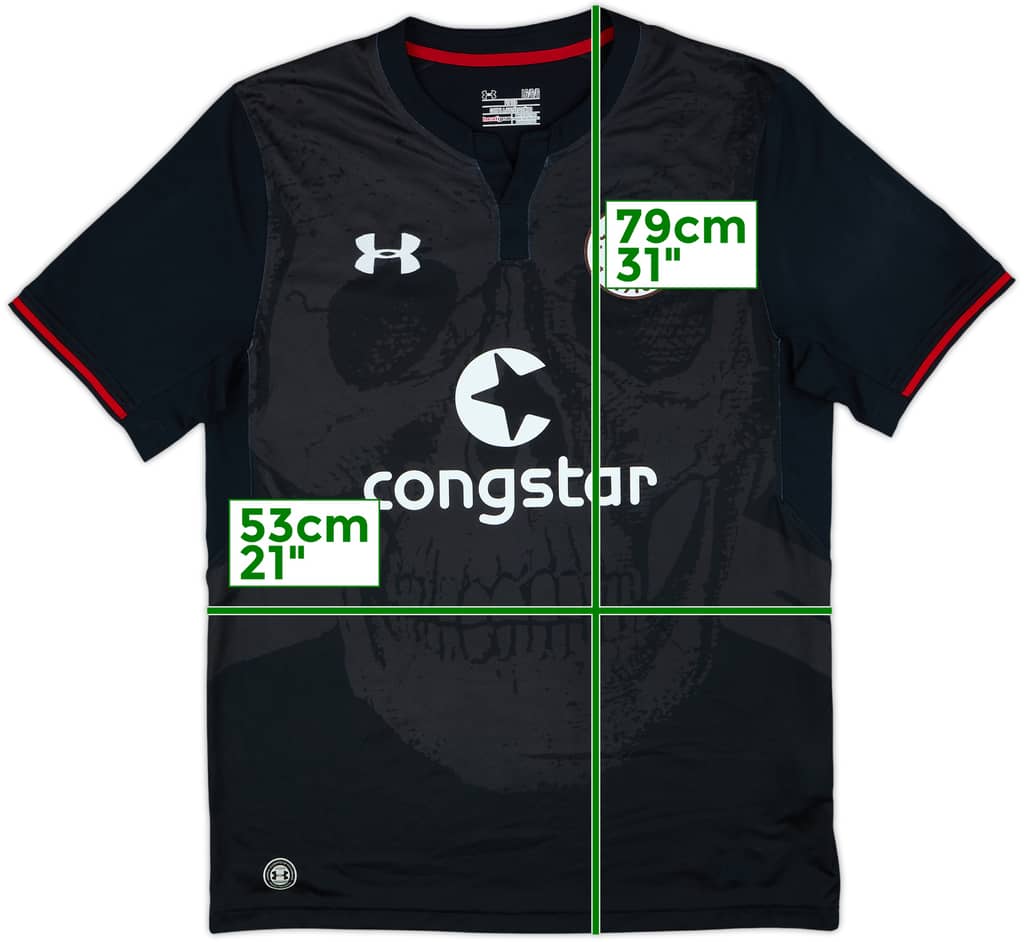 2016-17 St Pauli Third Shirt - 8/10 - (L)