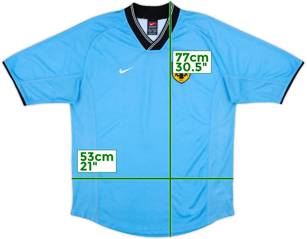 2001-02 AEK Athens Third Shirt - 8/10 - (M)