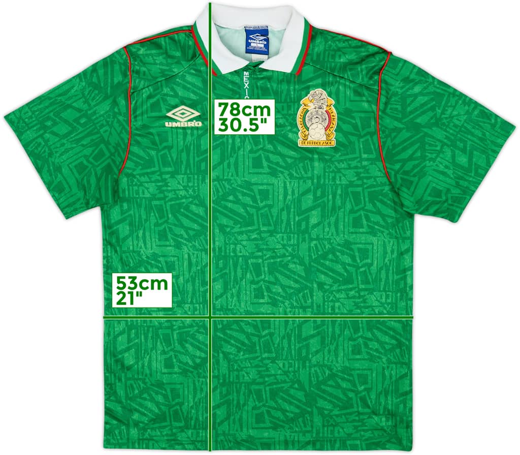 1994-95 México Camiseta Local - 8/10 - (L)