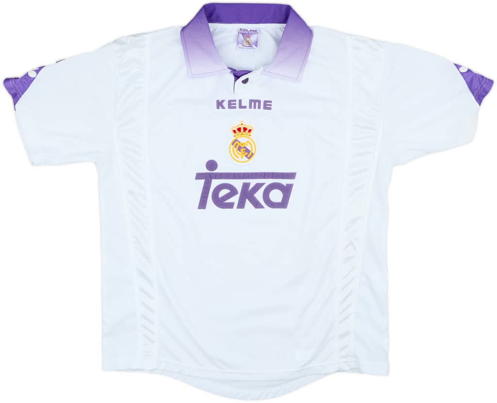 1997-98 Real Madrid Home Shirt - 7/10 - (XL)