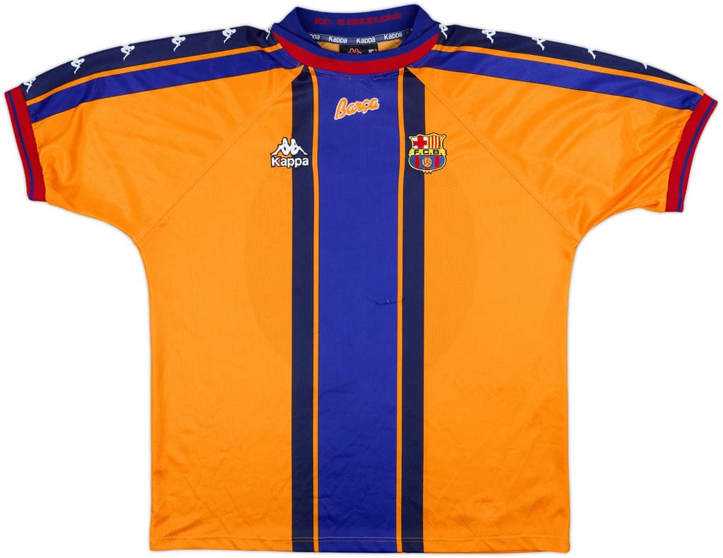 1997-98 Barcelona Away Shirt - 8/10 - (L)