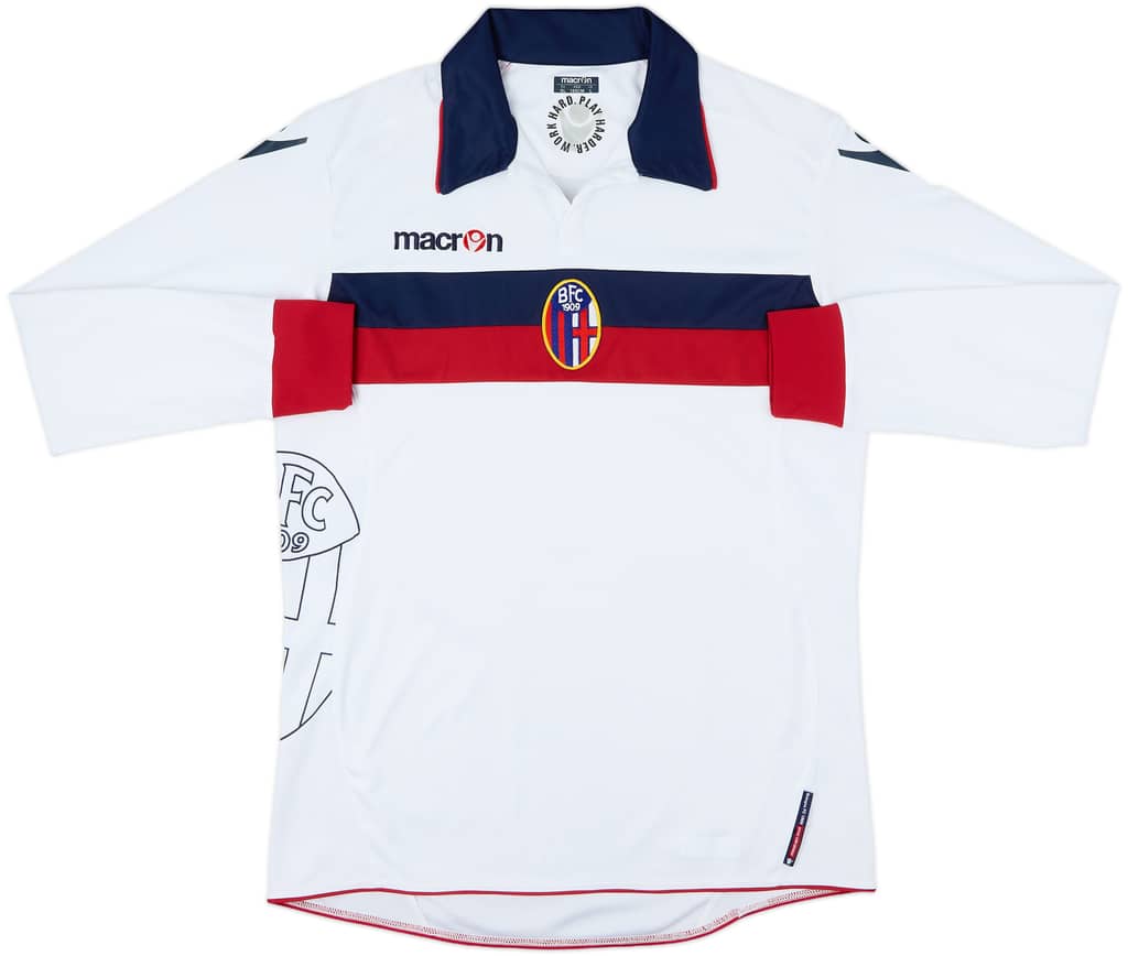 2010-11 Bologna Away L/S Shirt - 10/10 - (XL)