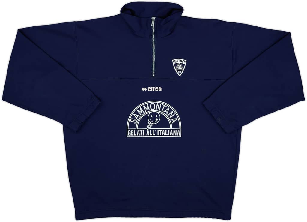 2002-03 Empoli Errea 1/4 Zip Drill Top - 8/10 - (XXL)