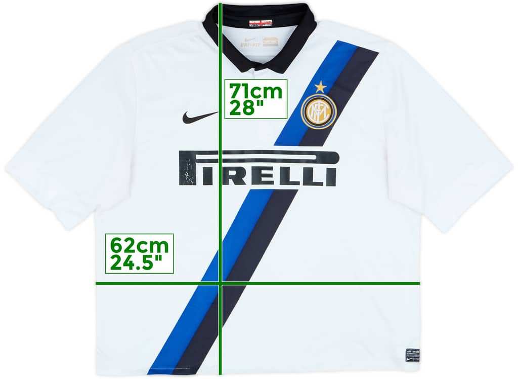 2011-12 Inter Milan Away Shirt - 5/10 - (XXL)