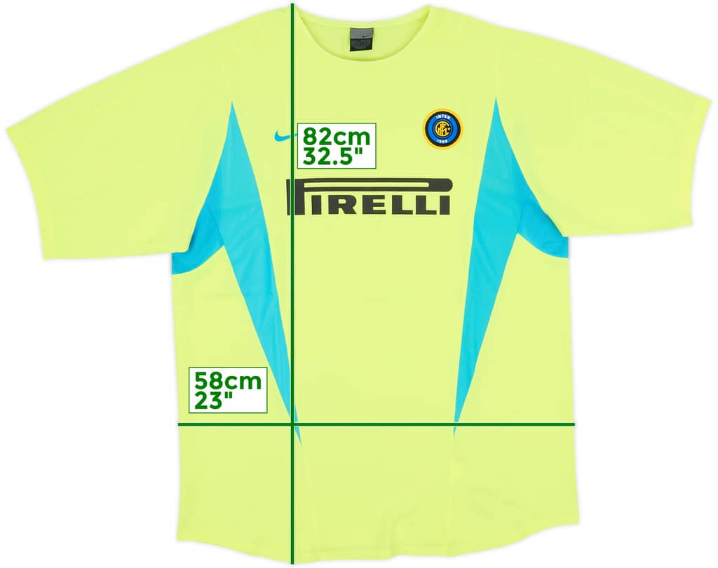 2002-03 Inter Milan Nike Training Shirt - 8/10 - (L)