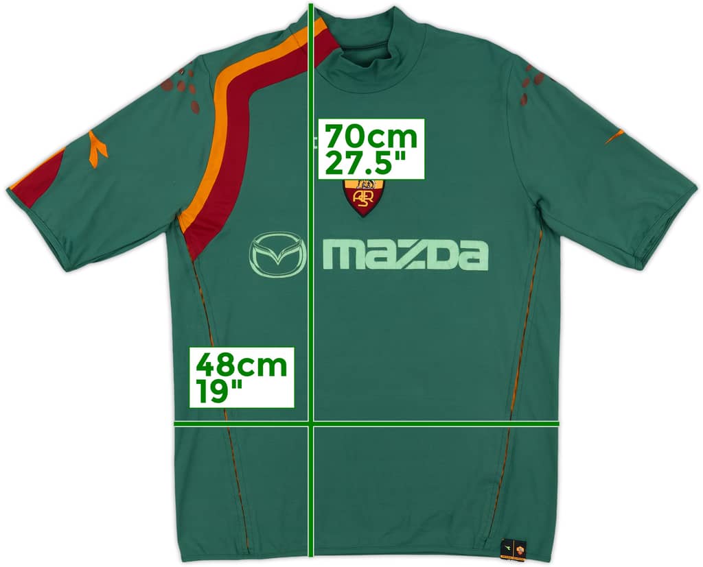 2004-05 Roma Fourth Shirt - 5/10 - (L)