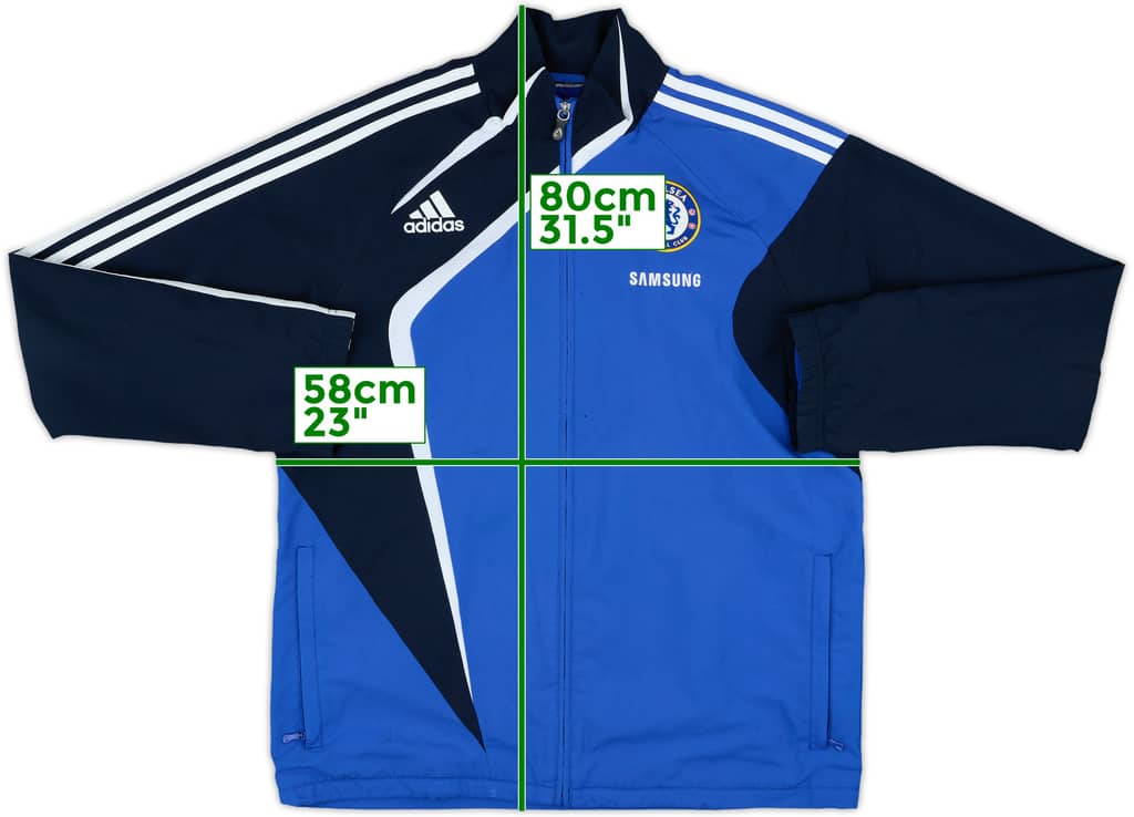 2009-10 Chelsea adidas Track Jacket - 8/10 - (XL)