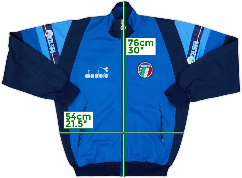 1990 Italy Diadora Track Jacket - 7/10 - (L)