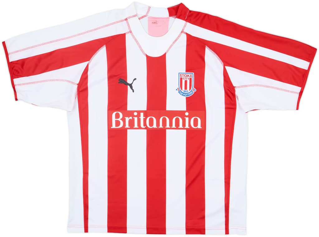 2006-07 Stoke City Home Shirt - 7/10 - (XL)