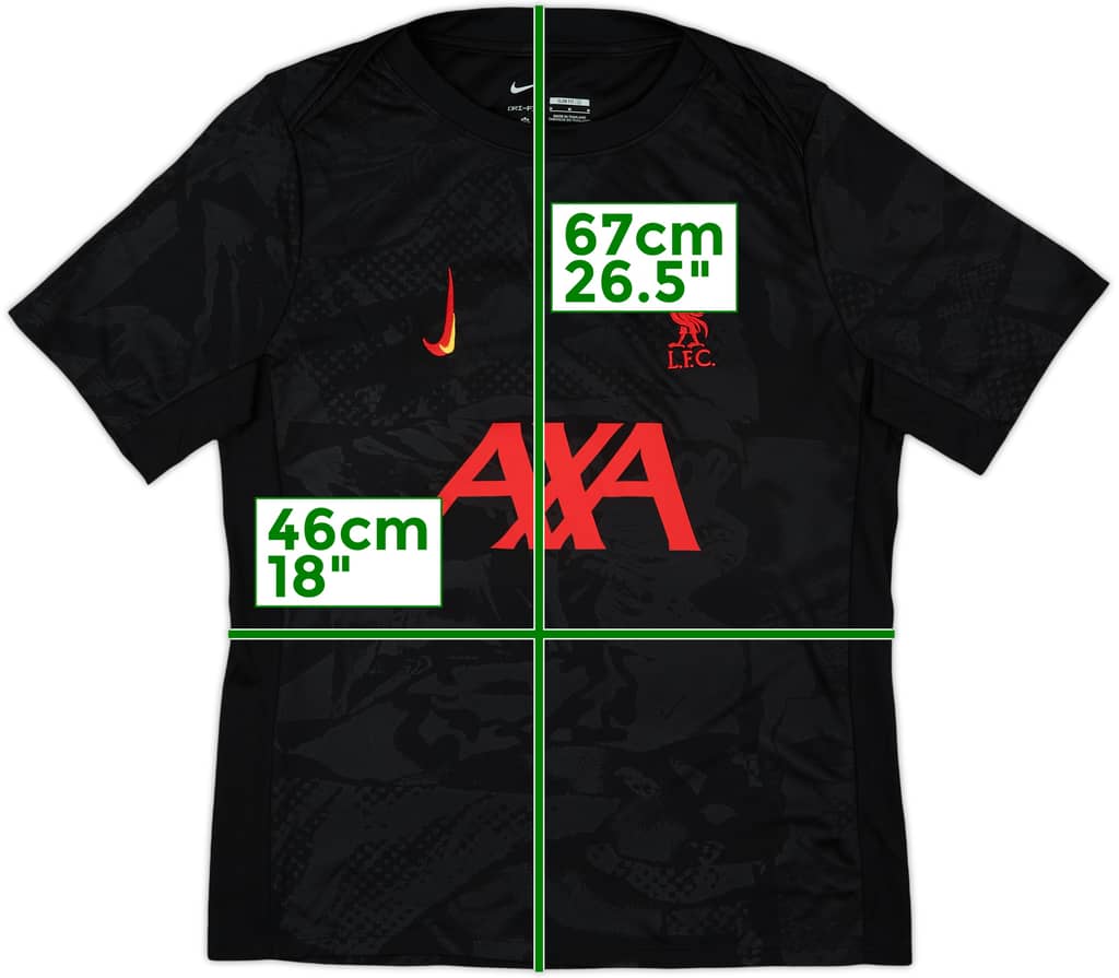 2024-25 Liverpool Nike Training Shirt - 10/10 - (M)