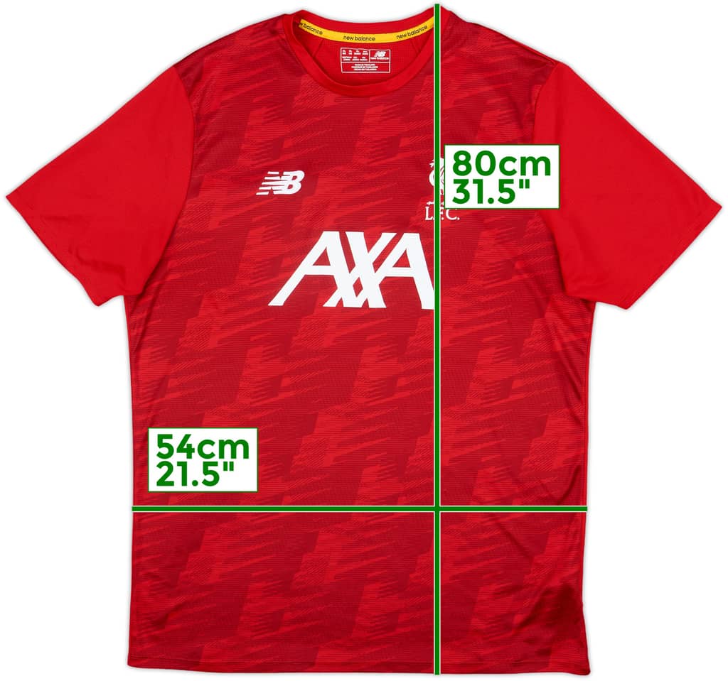 2019-20 Liverpool New Balance Training Shirt - 10/10 - (XL)