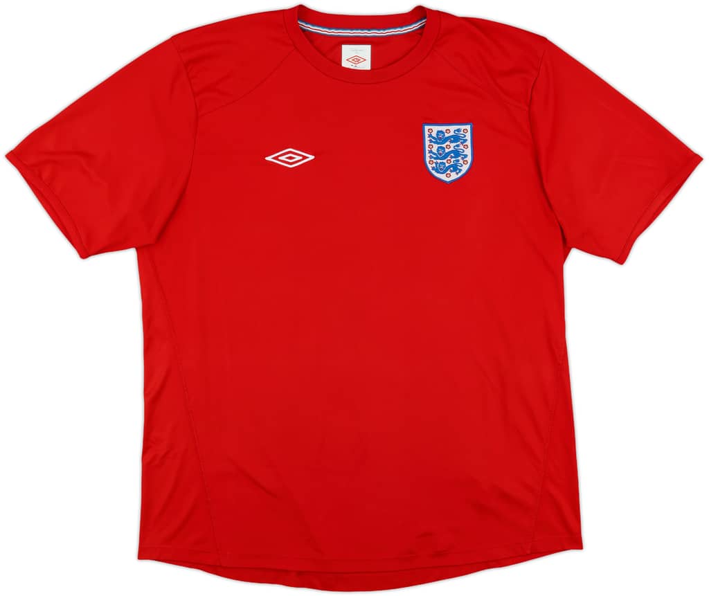 2010-11 England Umbro Training Shirt- 7/10 - (XL)