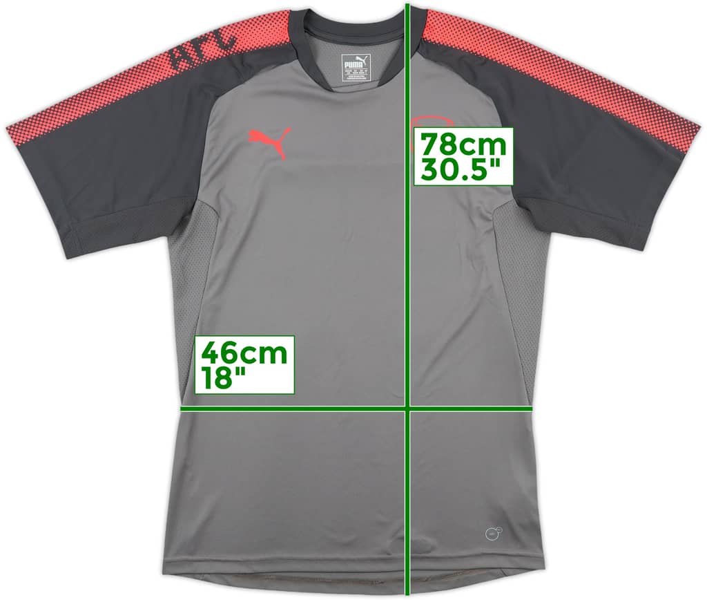 2017-18 Arsenal Puma Training Shirt - 9/10 - (L)