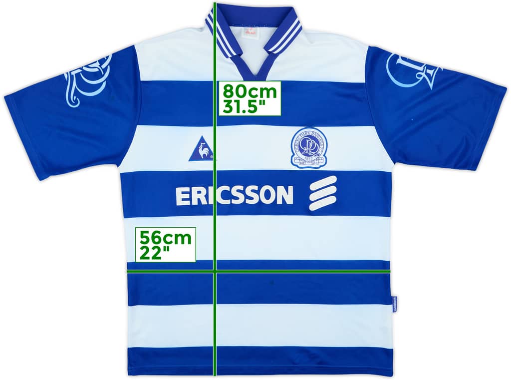 1997-99 QPR Home Shirt - 8/10 - (XL)