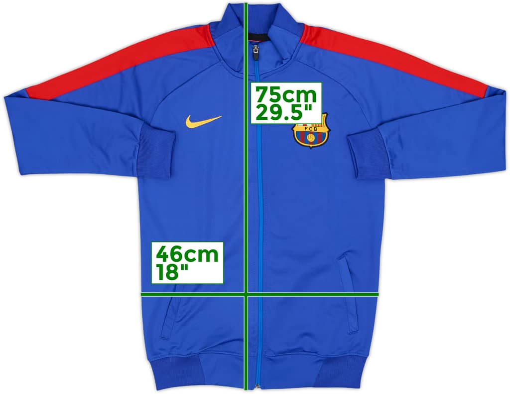 2015-16 Barcelona Nike Track Jacket - 8/10 - (S)