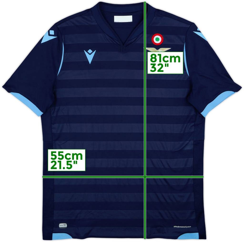 2019-20 Lazio Third Shirt - 8/10 - (XL)