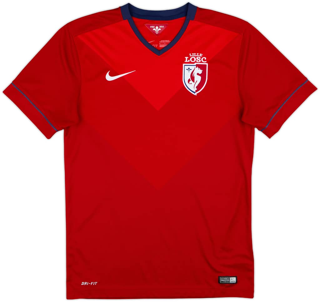 2014-15 Lille Home Shirt - 8/10 - (S)