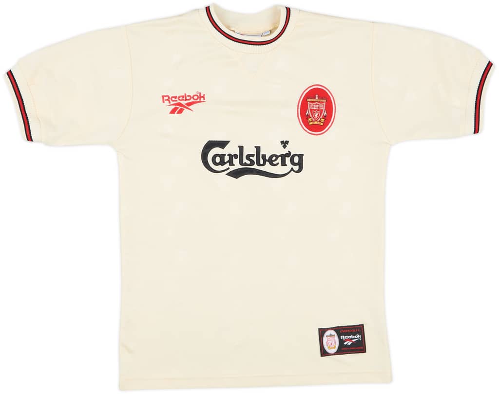 1996-97 Liverpool Away Shirt - 8/10 - (Y)