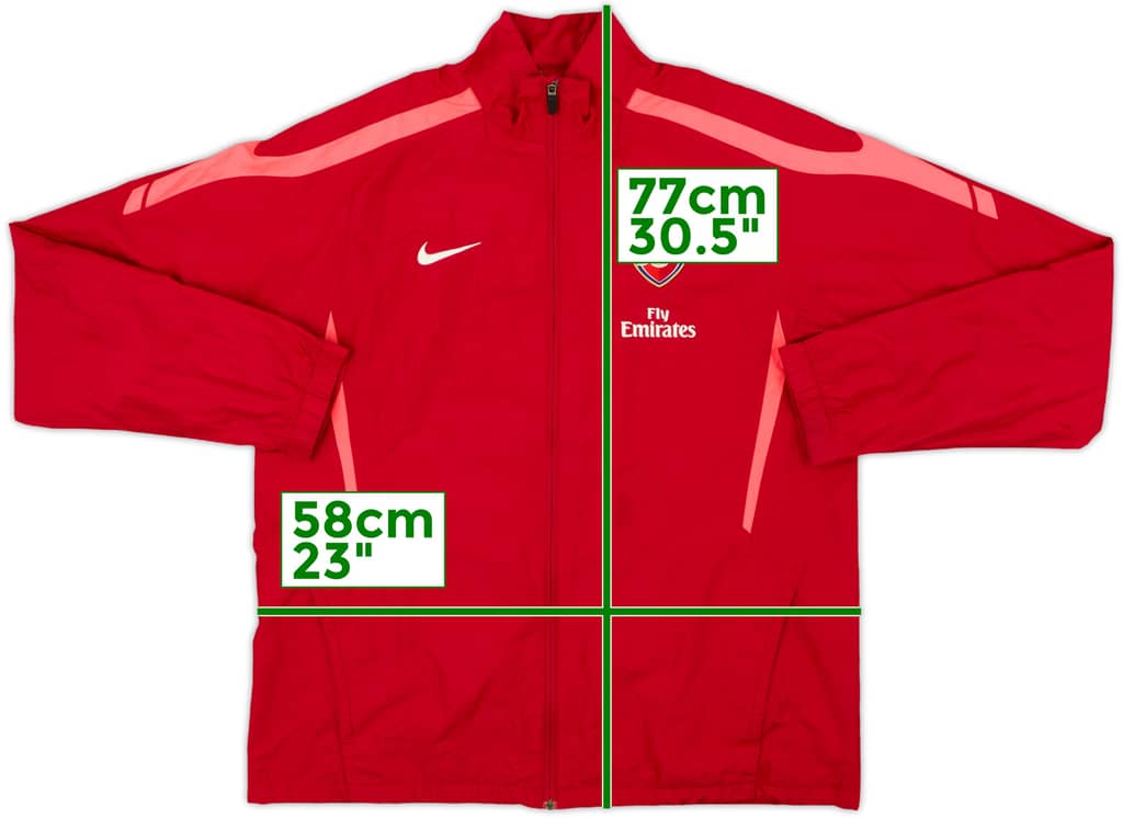 2010-11 Arsenal Nike Track Jacket - 7/10 - (L)