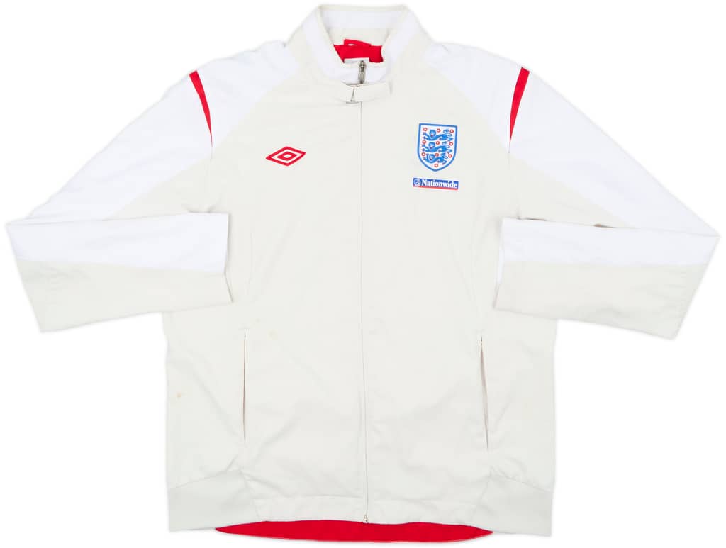 2010-11 England Umbro Track Jacket - 5/10 - (XL)