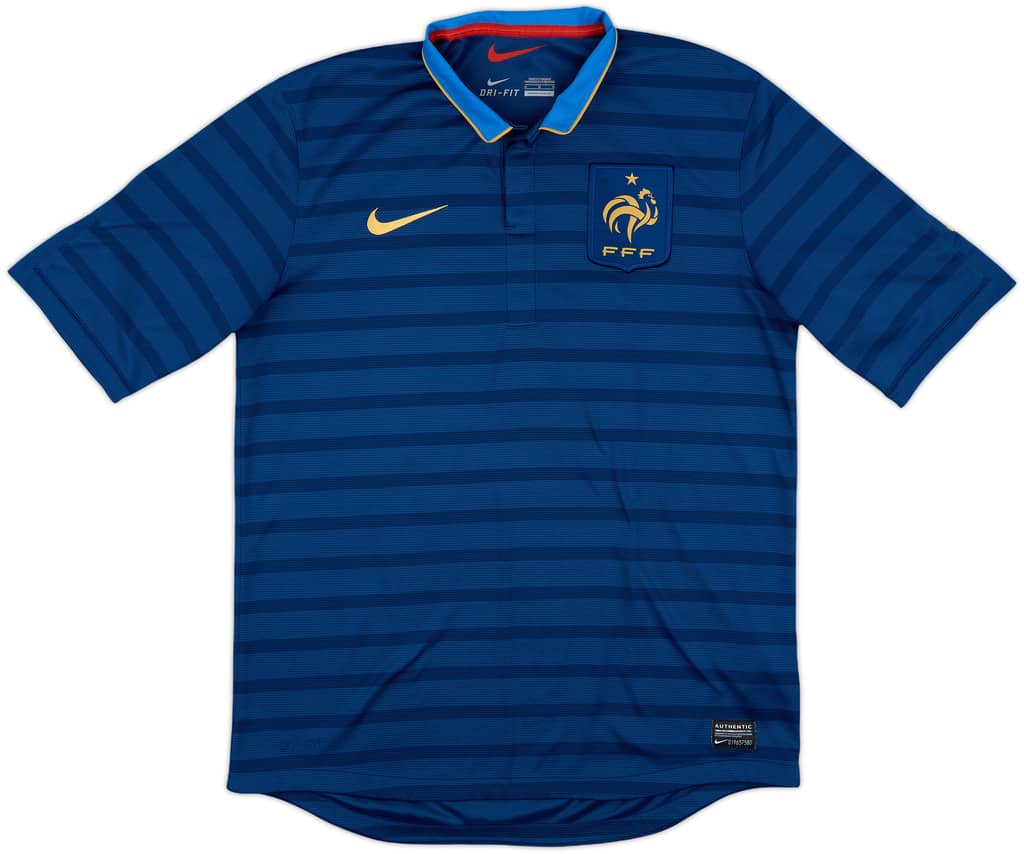 2012-13 France Home Shirt - 9/10 - (M)