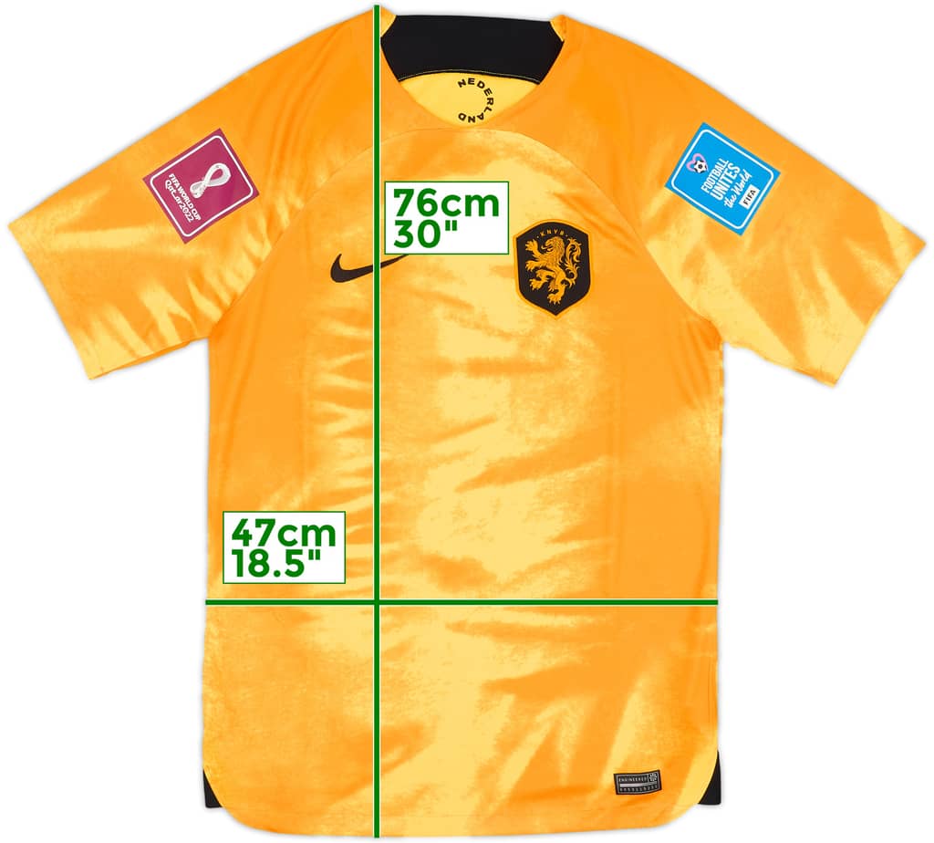 2022-23 Netherlands Home Shirt - 8/10 - (S)