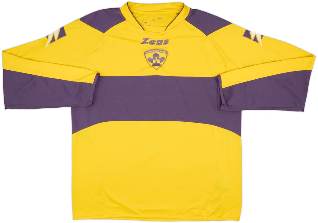 2009-10 Maribor Away L/S Shirt - 7/10 - (XXL)
