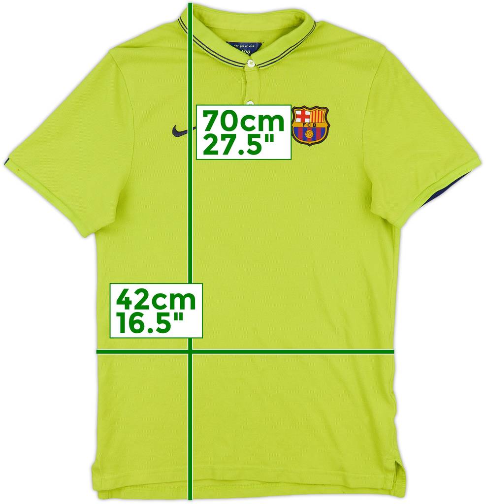 2014-15 Barcelona Nike Polo Shirt - 6/10 - (S)