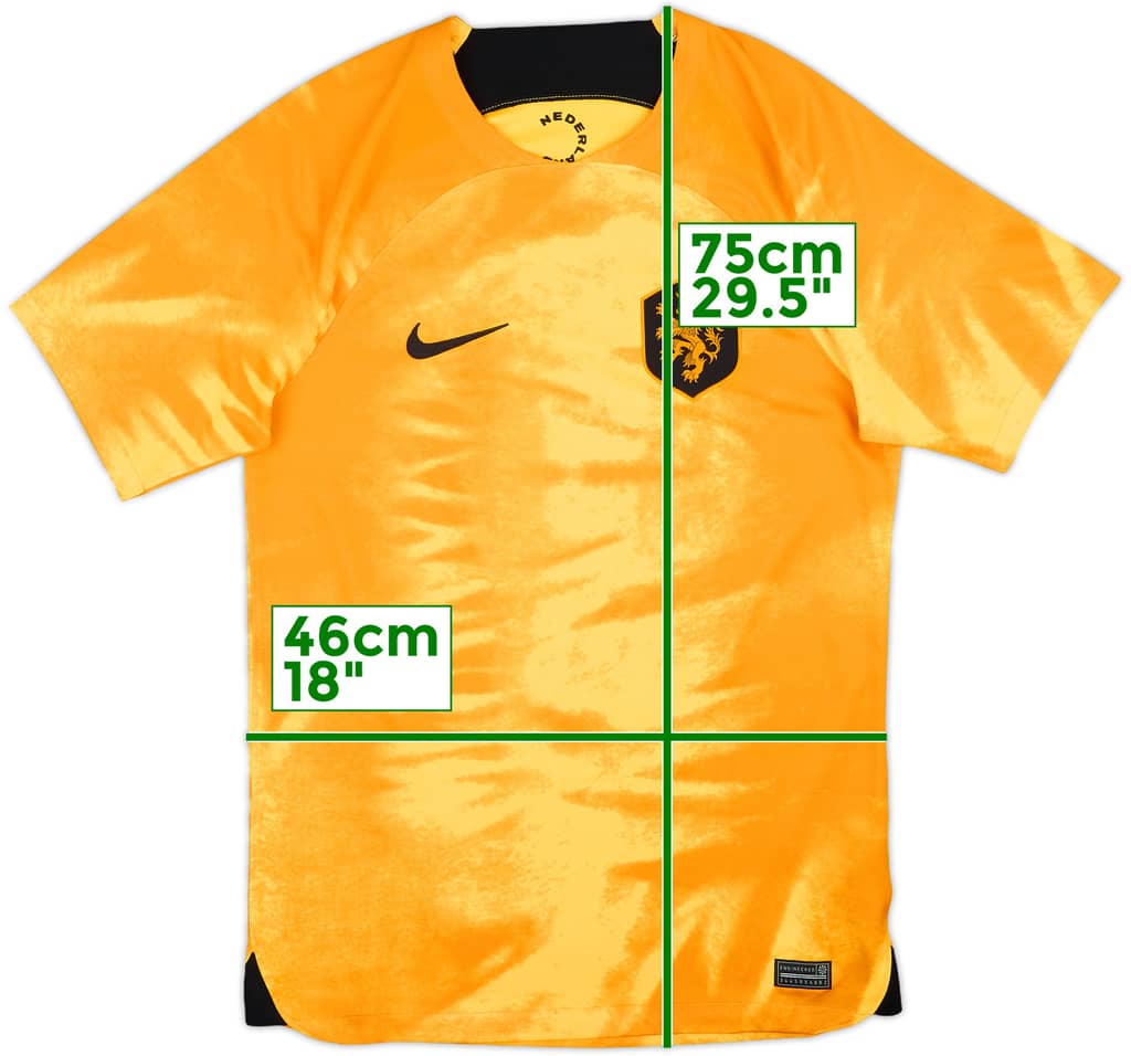 2022-23 Netherlands Home Shirt - 10/10 - (S)