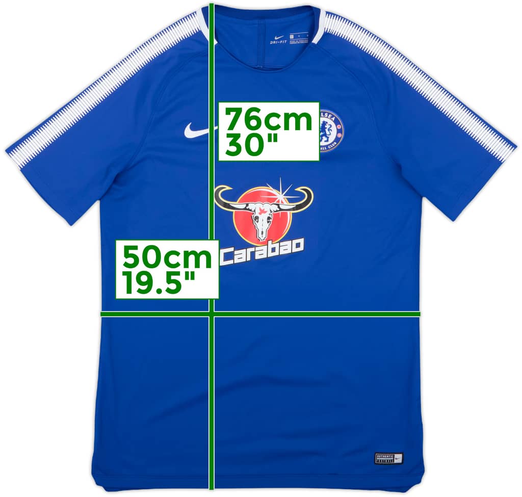 2017-18 Chelsea Nike Training Shirt - 9/10 - (L)