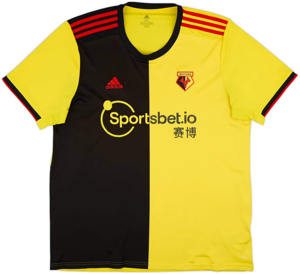 2019-20 Watford Home Shirt - 6/10 - (XXL)