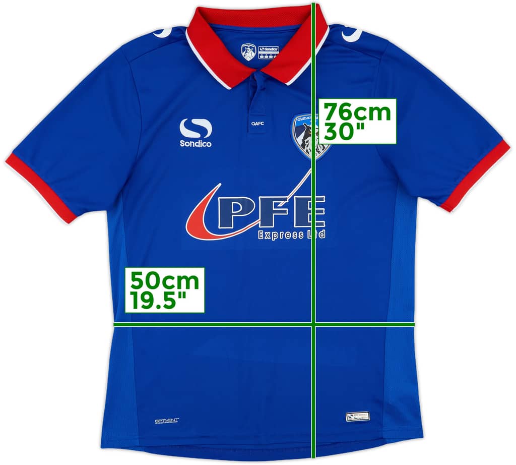 2015-16 Oldham Home Shirt - 9/10 - (M)