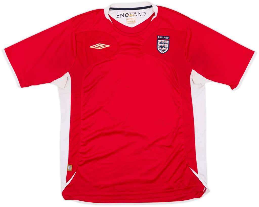 2004-06 England Umbro Training Shirt - 7/10 - (XL)