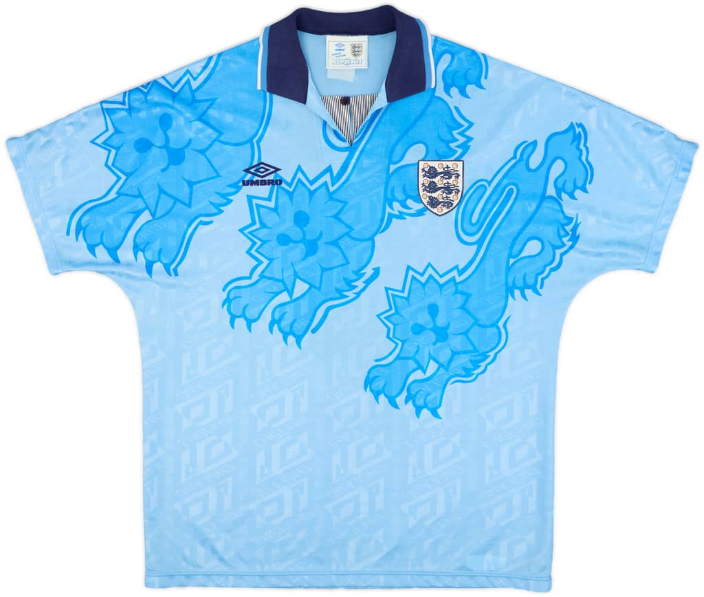 1992-93 England Third Shirt - 9/10 - (L)