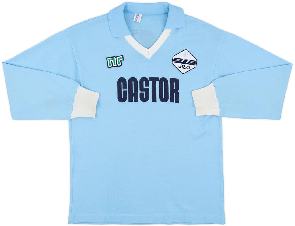 1983-84 Lazio Home L/S Shirt - 7/10 - (M)