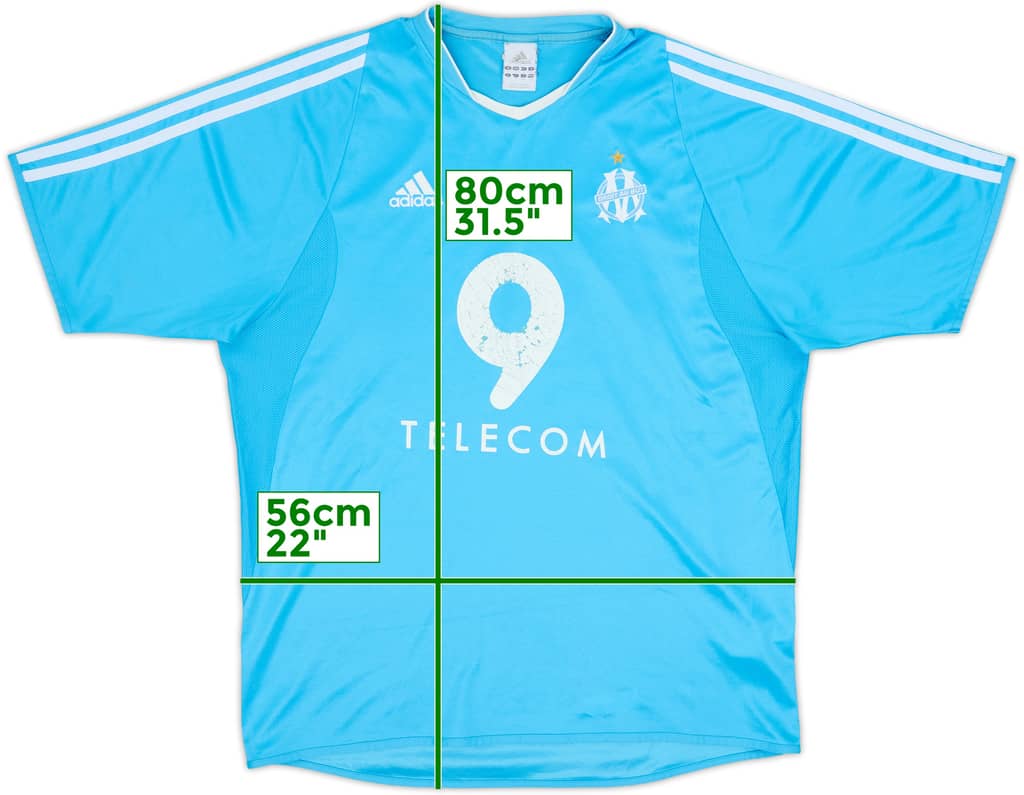 2003-04 Olympique Marseille Away Shirt - 5/10 - (L)