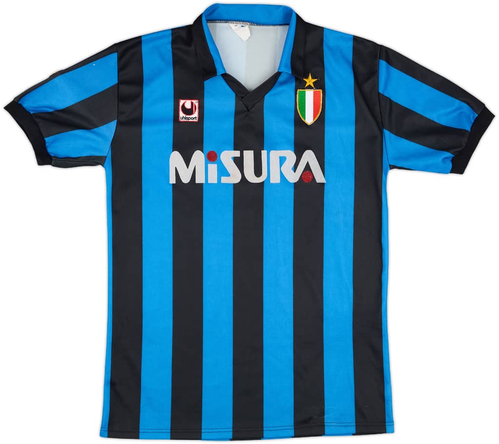 1989-90 Inter Milan Home Shirt - 8/10 - (L)