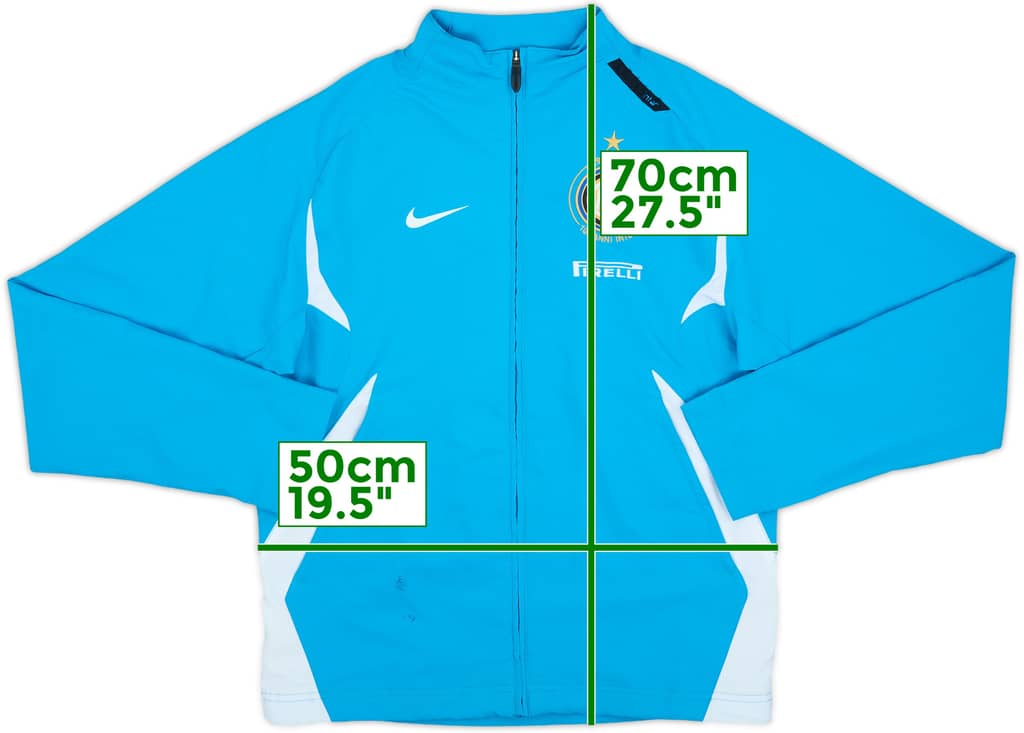 2007-08 Inter Milan Nike Centenary Track Jacket - 7/10 - (S)