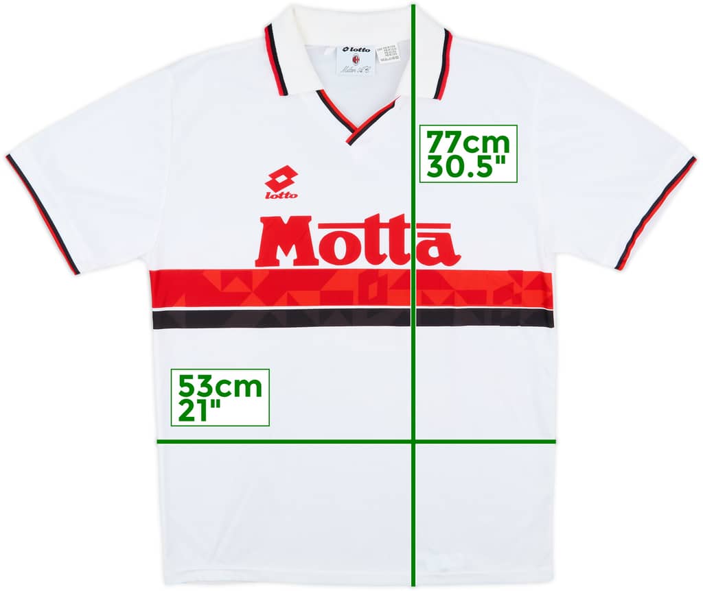 1993-94 AC Milan Away Shirt - 7/10 - (L)
