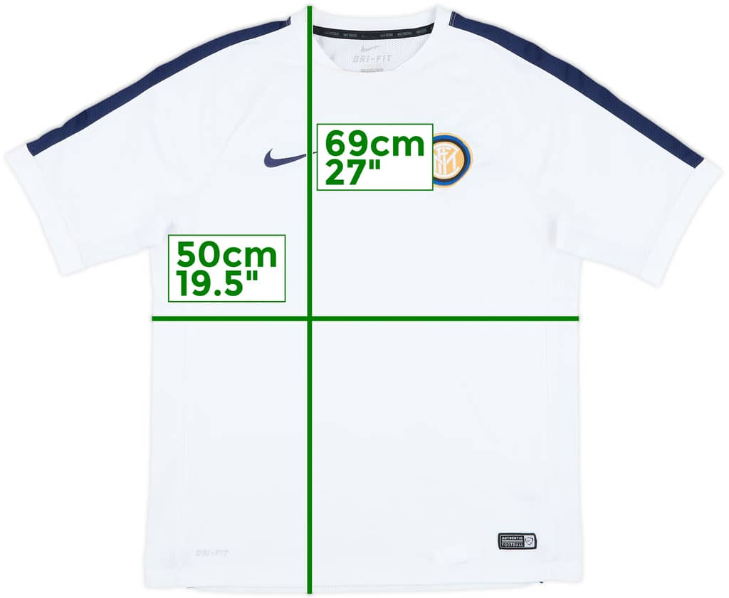 2014-15 Inter Milan Nike Training Shirt - 7/10 - (L)