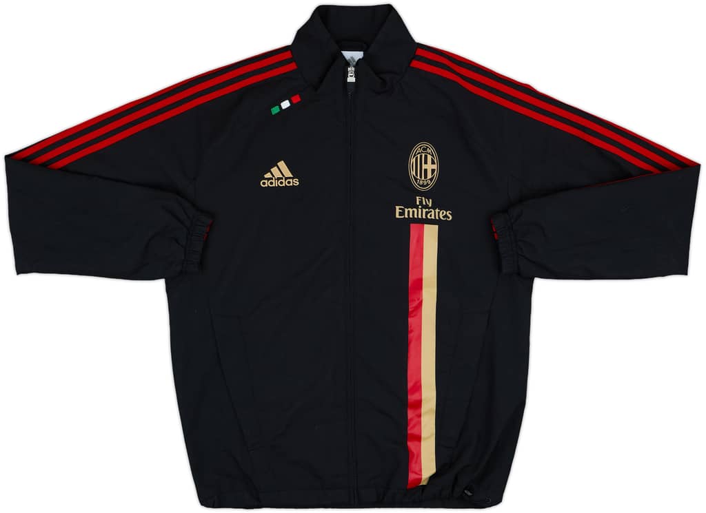 2011-12 AC Milan adidas Track Jacket - 8/10 - (M)