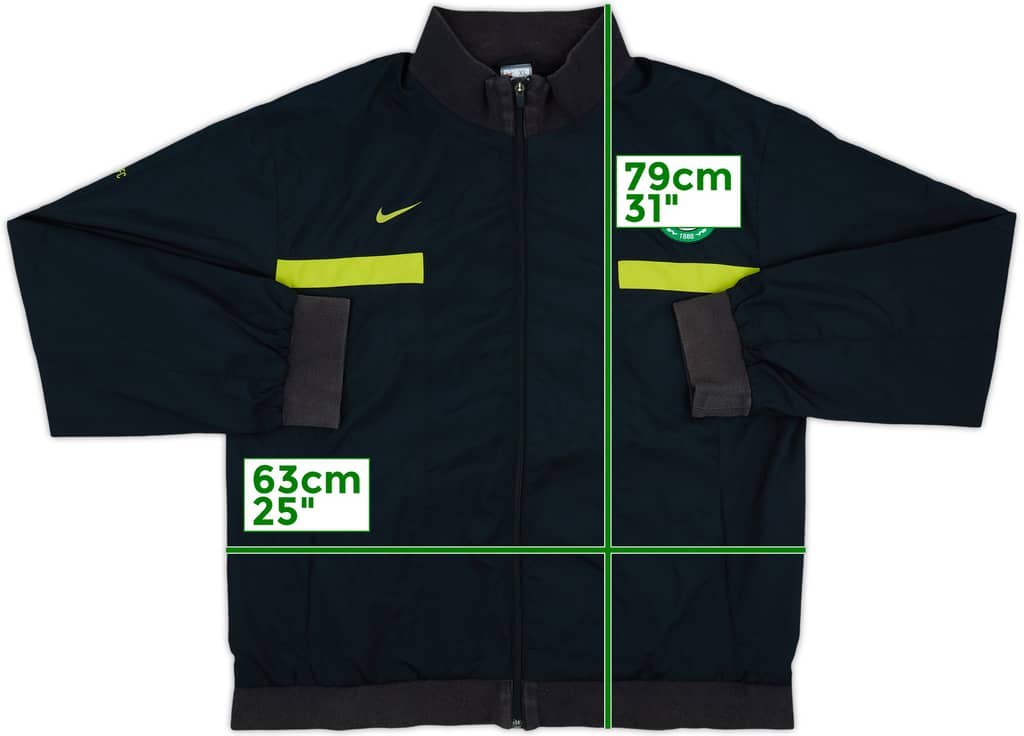 2009-10 Celtic Nike Track Jacket - 8/10 - (XL)