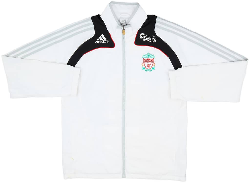 2008-09 Liverpool adidas Track Jacket - 7/10 - (M/L)