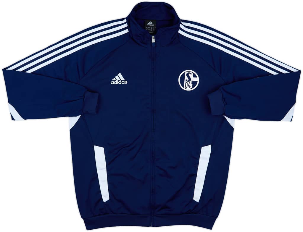 2011-12 Schalke adidas Track Jacket - 7/10 - (L/XL)