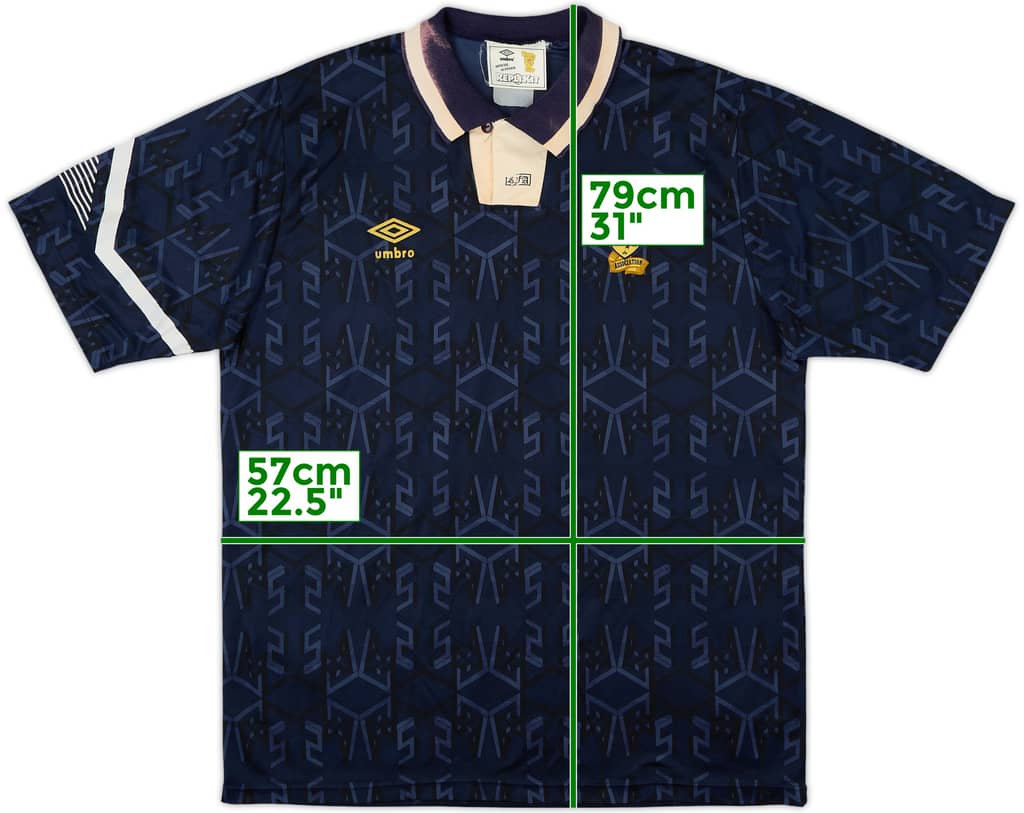 1991-94 Scotland Home Shirt - 4/10 - (XL)