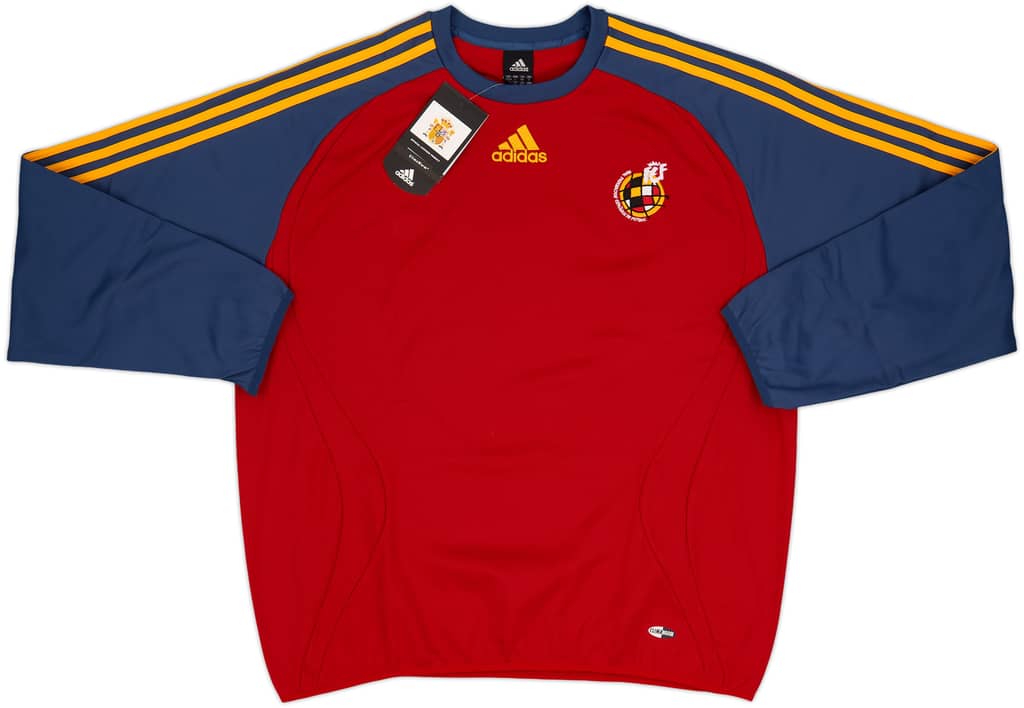 2004-06 Spain adidas Sweat Top (L/XL)