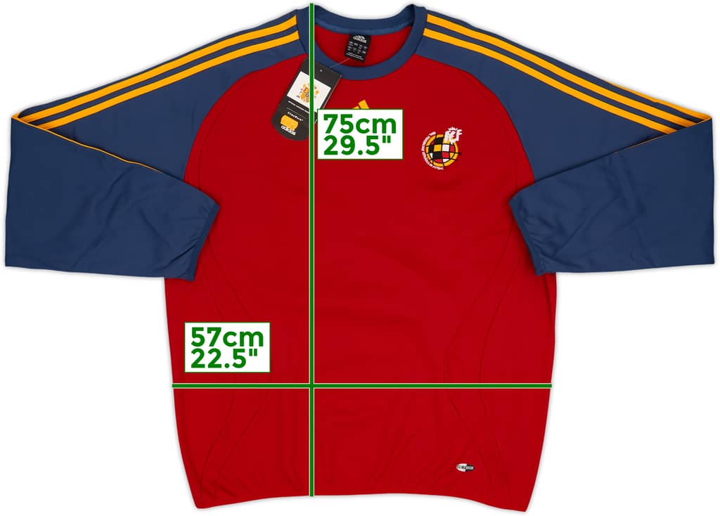 2004-06 Spain adidas Sweat Top (L)
