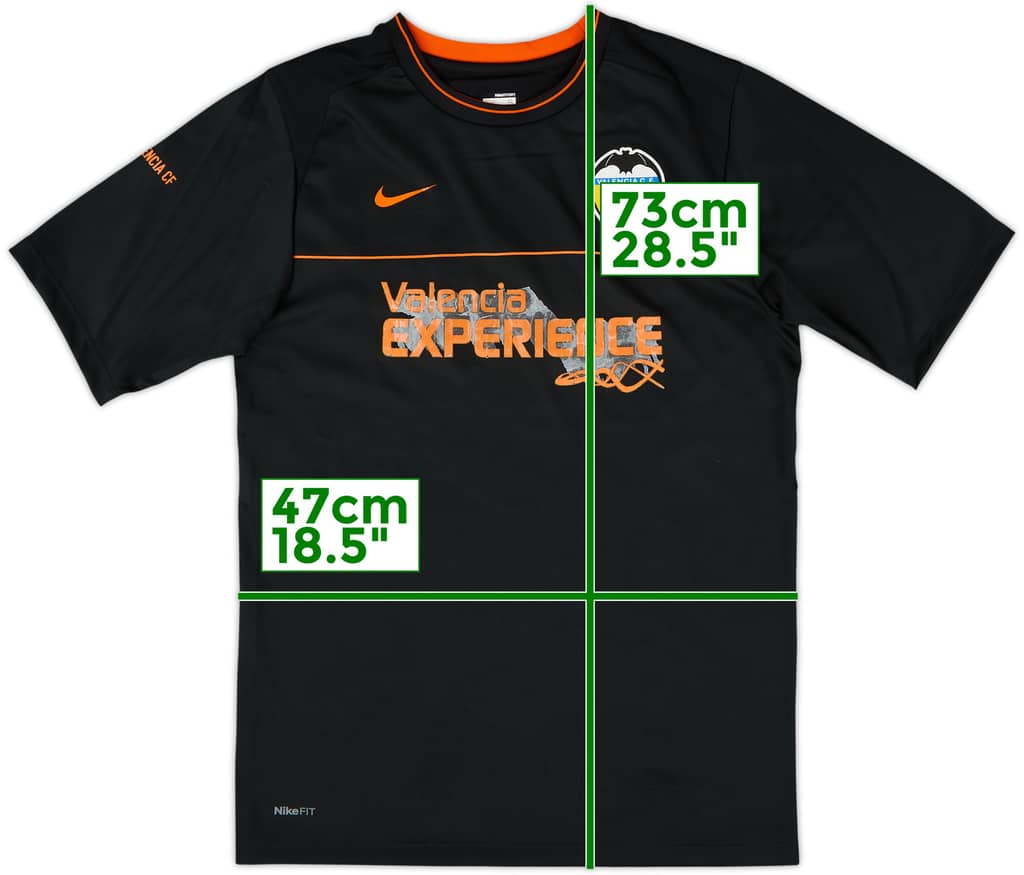 2008-09 Valencia Nike Training Shirt (S)